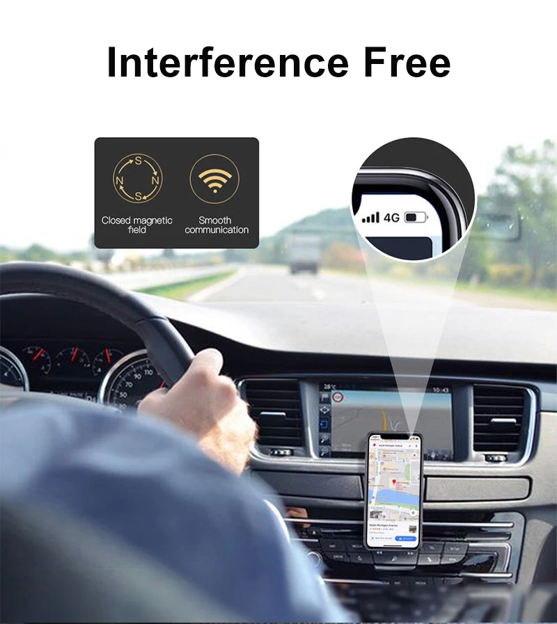 Magnetic Car Phone Holder Air Vent Clip Mount Rotation Cellphone GPS Support For Xiaomi Red Mi Huawei Samsung Phone Stand in Car
