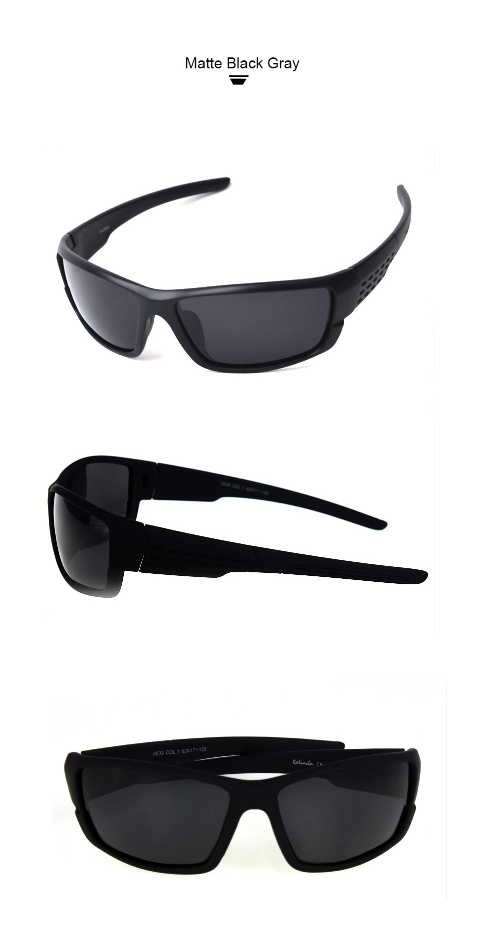 Discoloration Polarized Sunglasses For Men Outdoor Sports Sun Glasses Fishing Cycling Eyewear Male Designer Goggles UV400 5102
