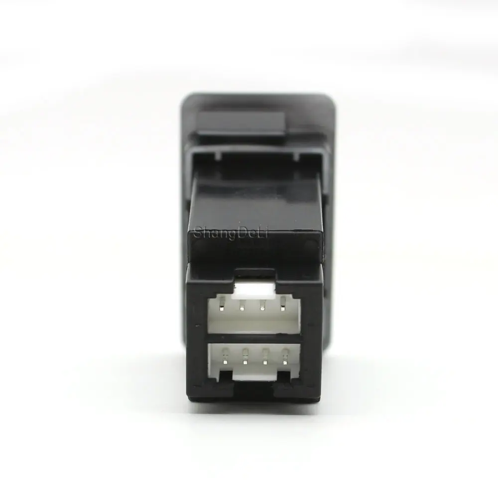 Car USB Charger PD Fast Phone Charging QC3.0 Dual Port Interface Socket Adapter for Nissan Paladin Patrol Y60 Y61 Accessories