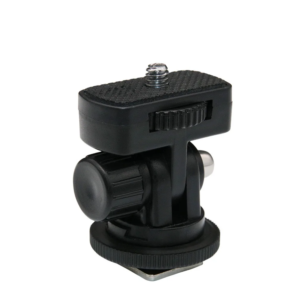 1 PCS 1/4" Screw Quick Release Monitor Holder Camera Clamp Swivel and Tilt Adjustable Monitor Mount with Cold Shoe