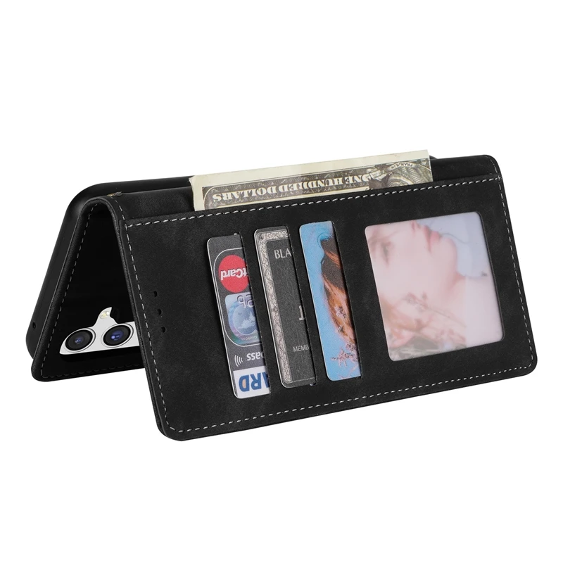 Wallet Card Slot Magnetic Flip Leather Case For Samsung Galaxy S25 Ultra S24 S23 Plus S22 S21 FE S20 FE Note 20 10 Lite 9 Cover