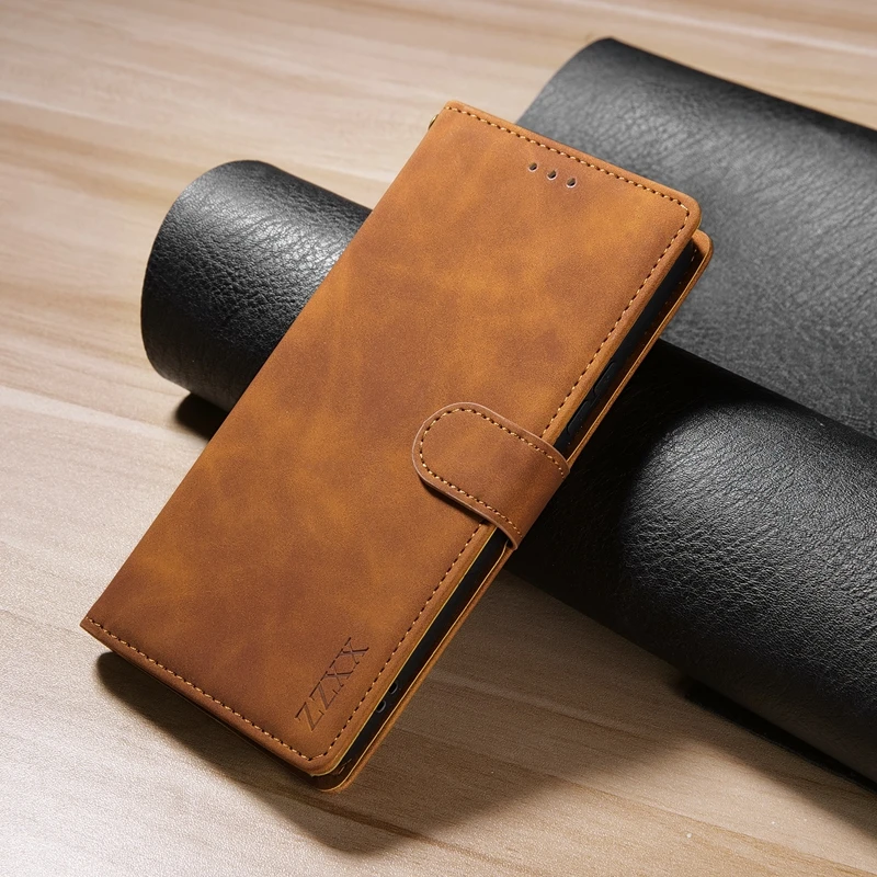 Wallet Card Slot Magnetic Flip Leather Case For Samsung Galaxy S25 Ultra S24 S23 Plus S22 S21 FE S20 FE Note 20 10 Lite 9 Cover