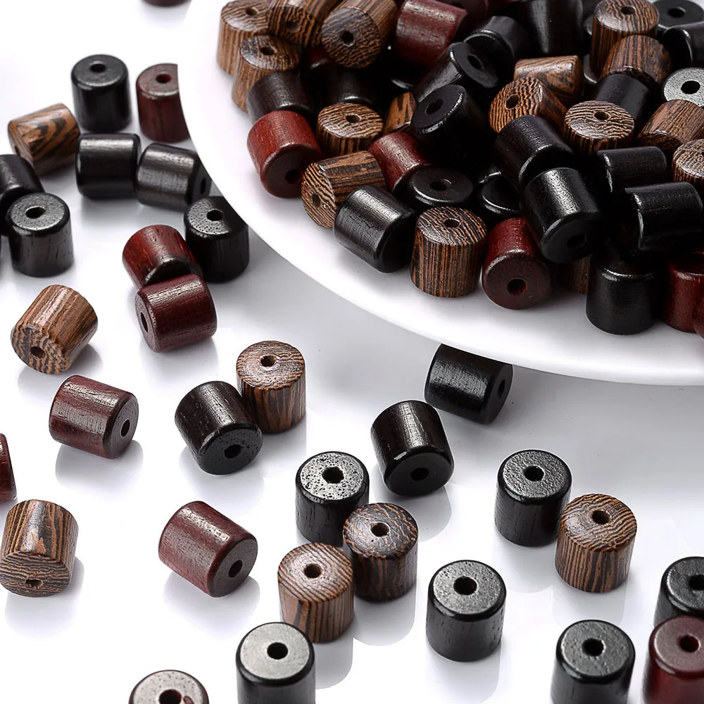 6 8 10 12mm Natural Stripe Spacer Ball Wooden Beads Brown Round Natural Wooden Beads Loose beads For Jewelry Making bracelet
