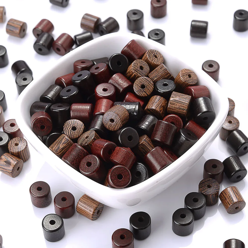 6 8 10 12mm Natural Stripe Spacer Ball Wooden Beads Brown Round Natural Wooden Beads Loose beads For Jewelry Making bracelet