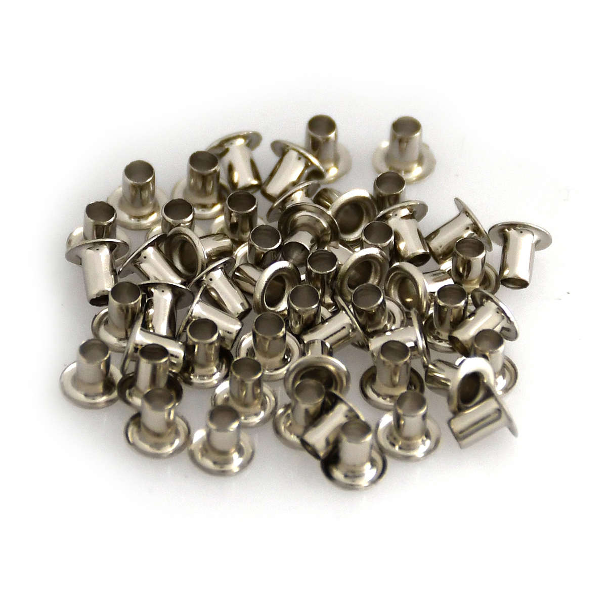 100sets Brass Eyelet No Washer 1.5mm/2mm/2.5mm Leather Craft Repair Grommet Round Eye Ring Shoes Bag Clothing Leather Belt Hat