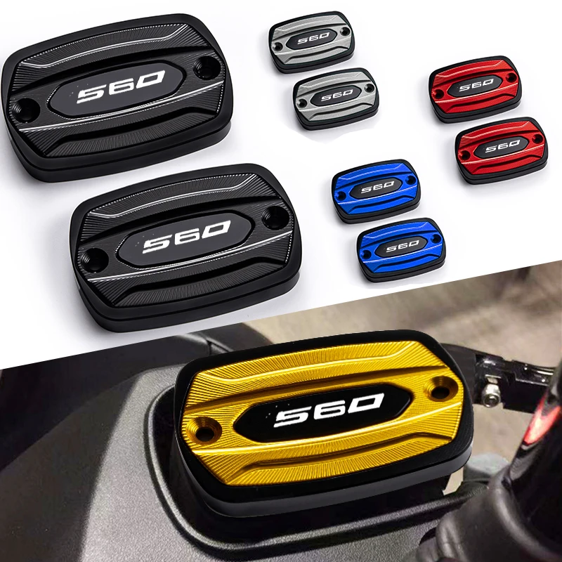 For YAMAHA TMAX 530 SX DX T-Max 500 TMAX 500 560 TECH Max TMAX Front Brake Fluid Brake Tank Cap and Filler Cap Accessories
