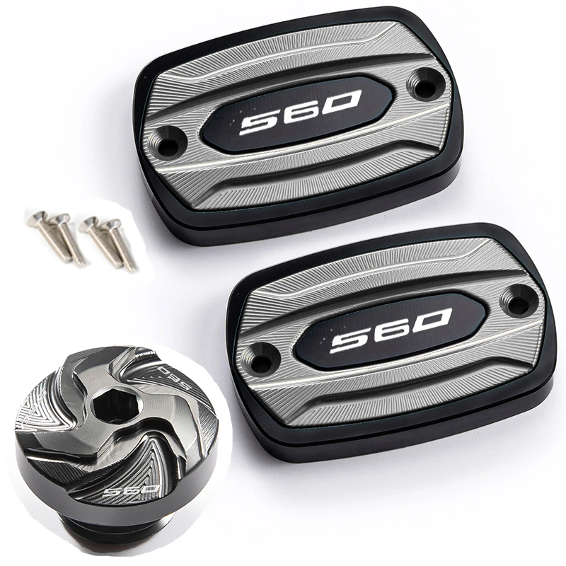 For YAMAHA TMAX 530 SX DX T-Max 500 TMAX 500 560 TECH Max TMAX Front Brake Fluid Brake Tank Cap and Filler Cap Accessories