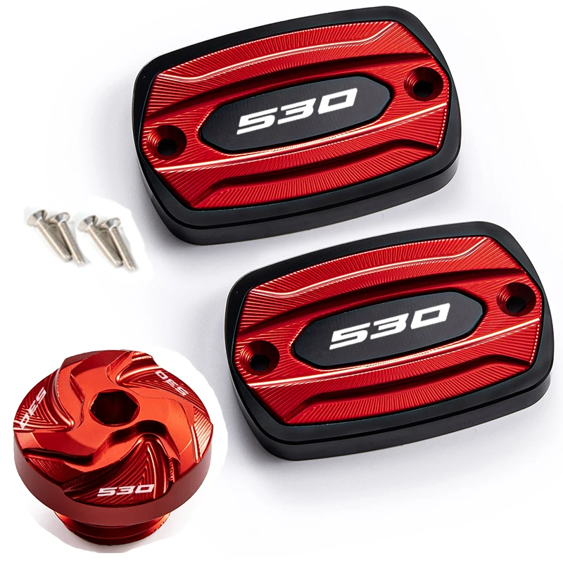 For YAMAHA TMAX 530 SX DX T-Max 500 TMAX 500 560 TECH Max TMAX Front Brake Fluid Brake Tank Cap and Filler Cap Accessories