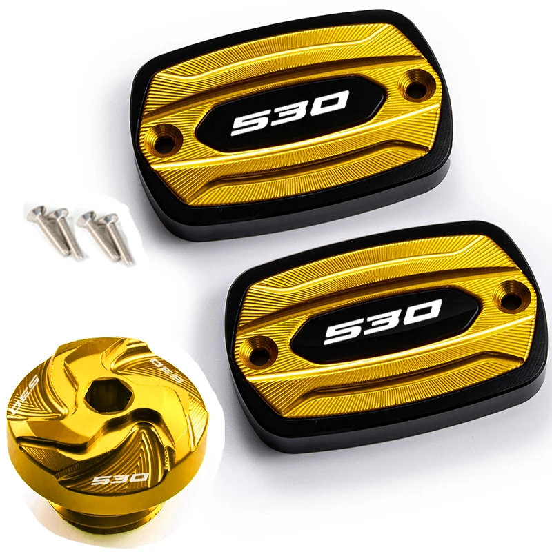 For YAMAHA TMAX 530 SX DX T-Max 500 TMAX 500 560 TECH Max TMAX Front Brake Fluid Brake Tank Cap and Filler Cap Accessories
