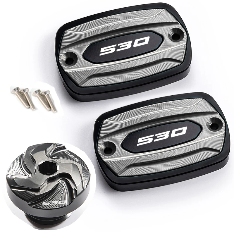 For YAMAHA TMAX 530 SX DX T-Max 500 TMAX 500 560 TECH Max TMAX Front Brake Fluid Brake Tank Cap and Filler Cap Accessories