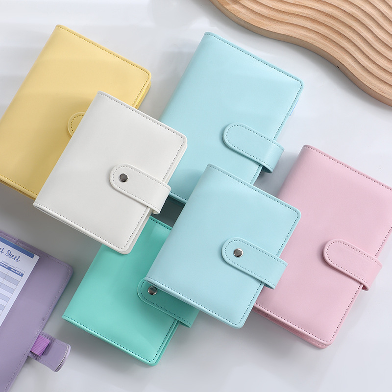 Budget Planner 2026 Cash Envelope Savings Money 6 Holes Binder for Financial Management A7 Loose-leaf Notebook Binder Housing