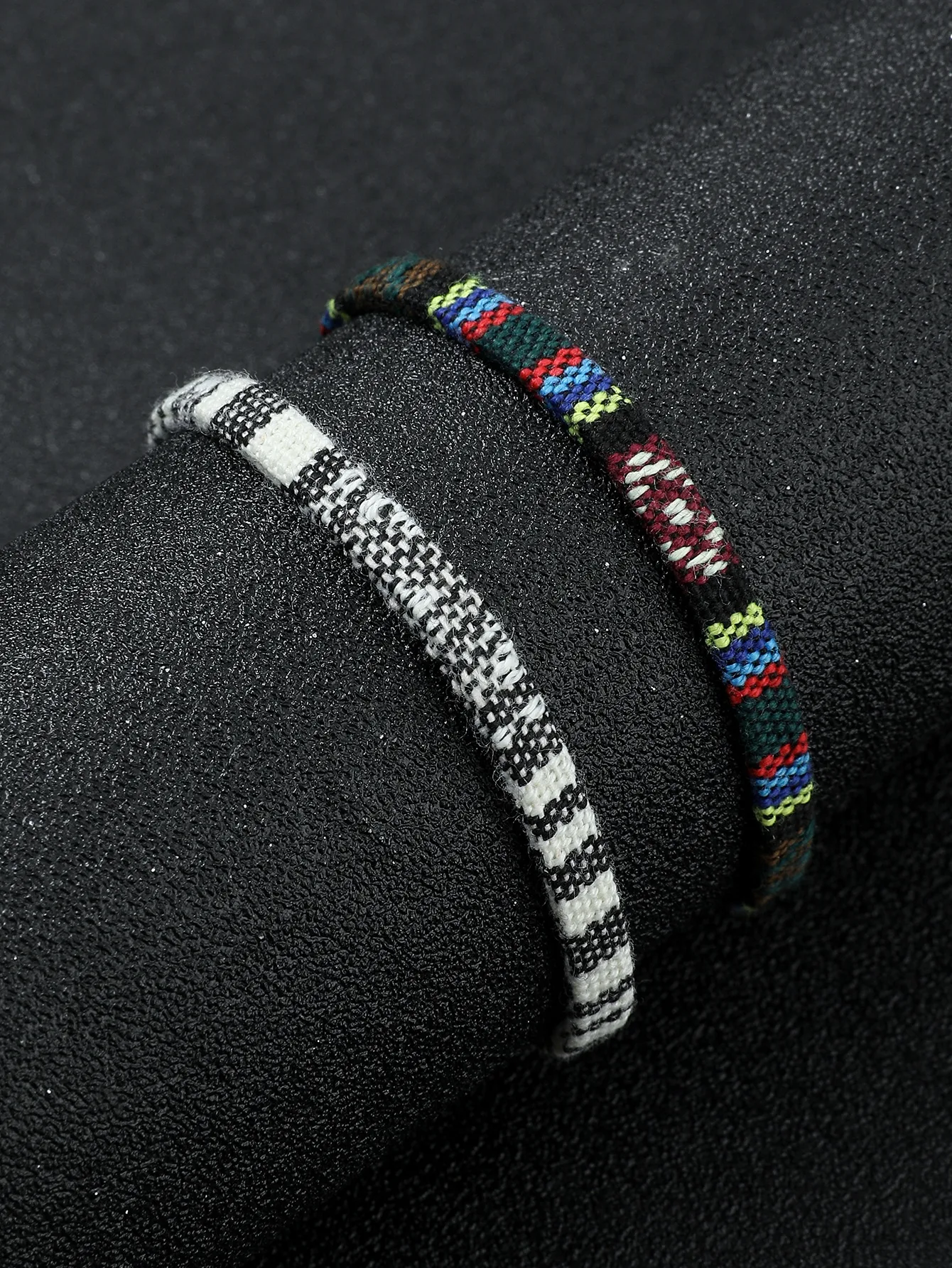 Surfer bracelet set for men and women - Handmade bohemian summer holiday jewelry - Waterproof cotton bracelet set -Birthday gift