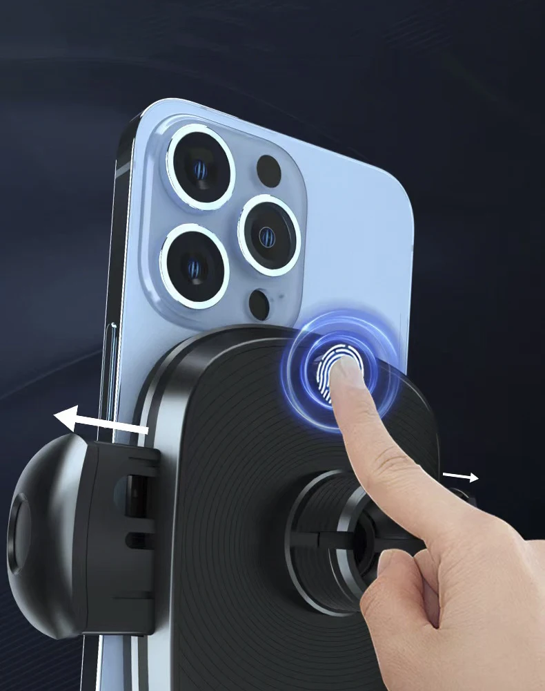 Car Phone Holder For Mercedes Benz S Class W221 2008 2009 2010-2012 Mobile Phone Mounts Car Wireless Charging Special Fixed Base