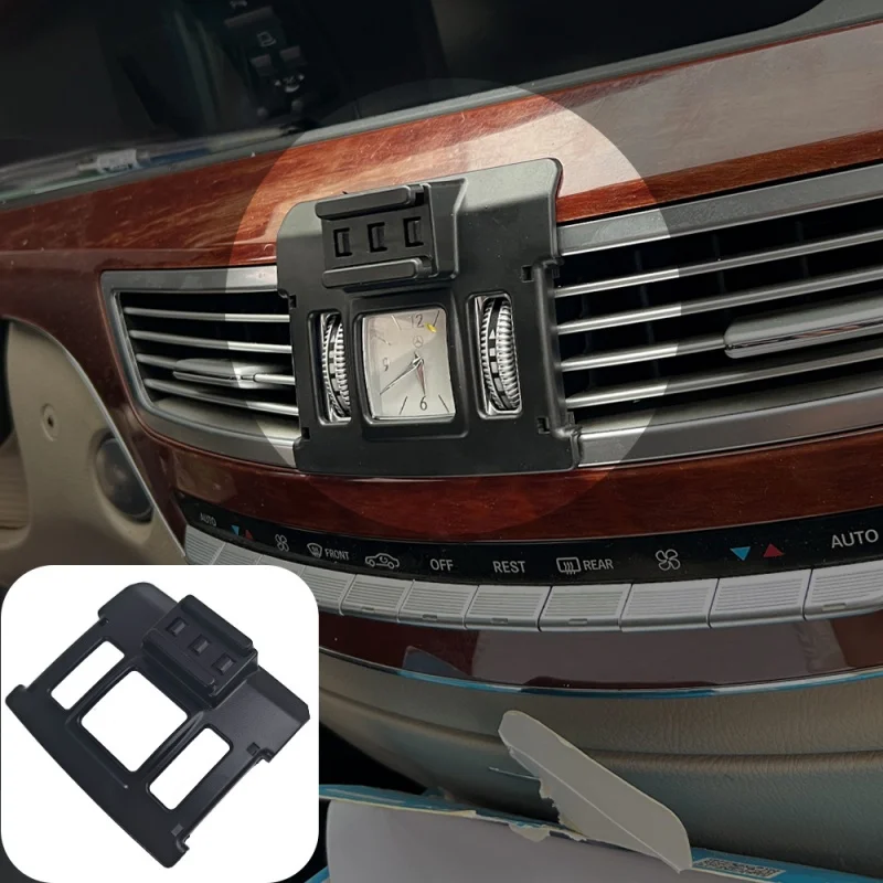 Car Phone Holder For Mercedes Benz S Class W221 2008 2009 2010-2012 Mobile Phone Mounts Car Wireless Charging Special Fixed Base