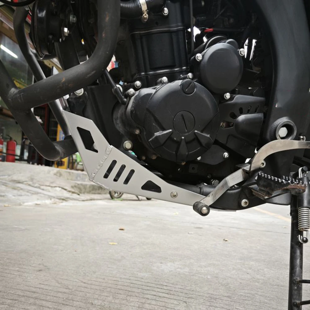 For Loncin VOGE 300 Rally 300 GY RALLY300 Accessories Engine Protection Cover Chassis Under Guard Skid Plate Belly Pan Protector