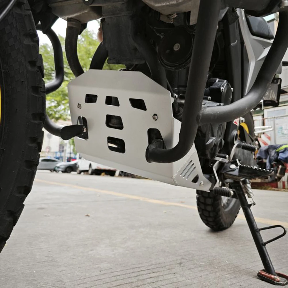 For Loncin VOGE 300 Rally 300 GY RALLY300 Accessories Engine Protection Cover Chassis Under Guard Skid Plate Belly Pan Protector
