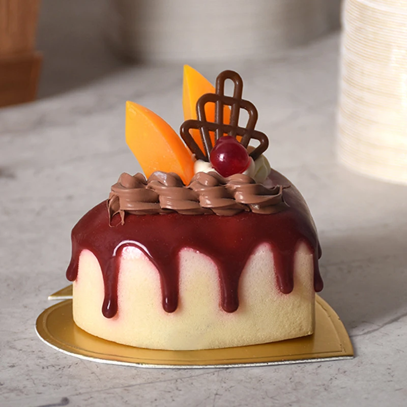 Meibum Dessert Board Base Golden Paper Plates Silver Mousse Mat 100pcs/Set Cake Cardboard Pastries Display Tray Decorative Tools