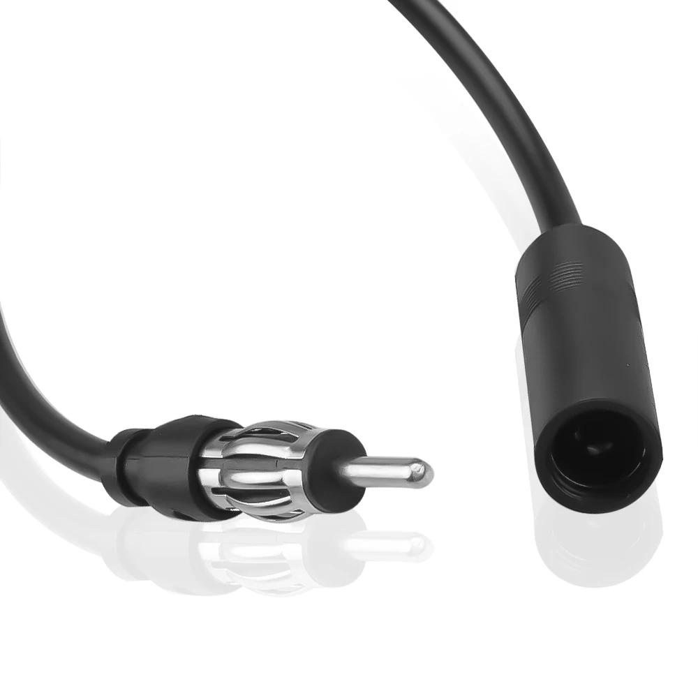Kebidumei 12V Car Radio Antenna FM/AM Radio Signal Amplifier Booster Car Antenna Aerials 80-108MHz For Marine Boat Auto
