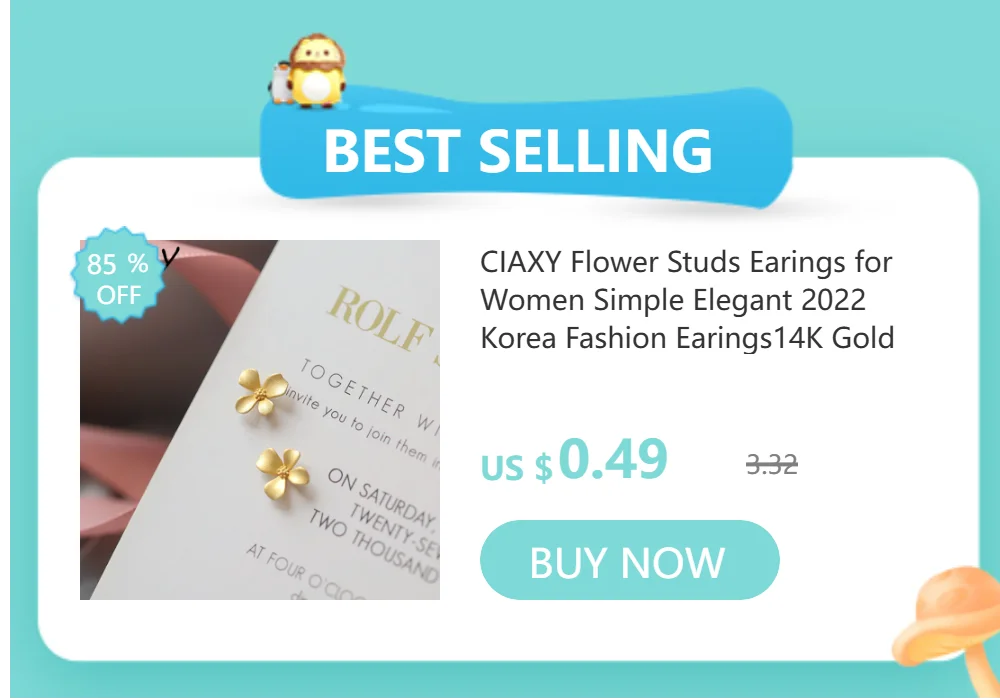 CIAXY Silver Color Heart-shaped Charm Earrings for Women Temperament Tassel Chain Ear Buckle Korean Fashion Jewelry