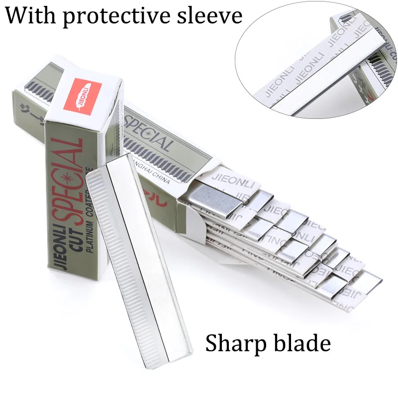 20/40Pcs Eyebrow Trimmer Hair Remover Stainless Steel Women Razor For Eyebrows Face Shaver Hair Removal Knife Salon Makeup Tools