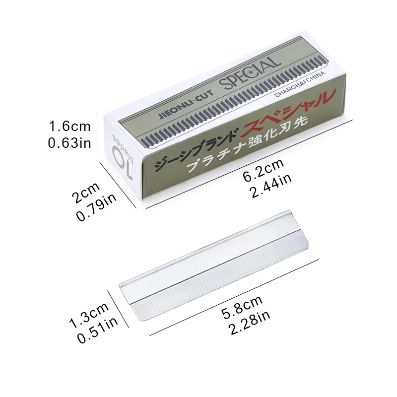 20/40Pcs Eyebrow Trimmer Hair Remover Stainless Steel Women Razor For Eyebrows Face Shaver Hair Removal Knife Salon Makeup Tools