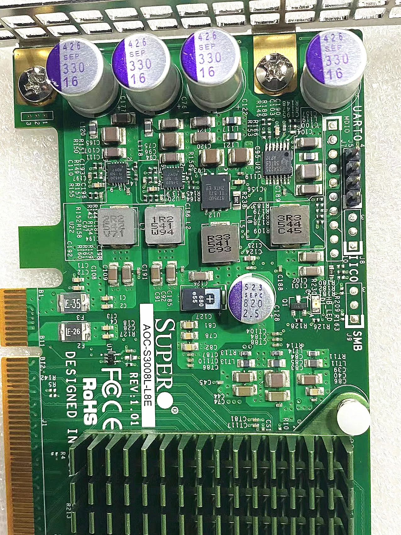 Supermicro AOC-S3008L-L8E LSI 9300-8i 12Gbps SAS HBA IT Mode ZFS FreeNAS unRAID+8643 Cable*2