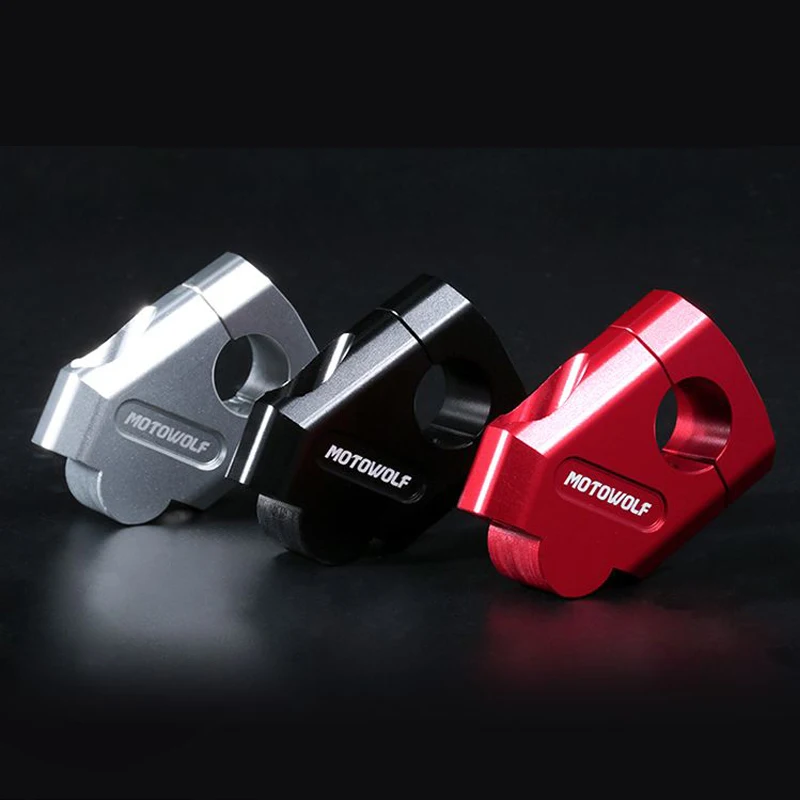 Motorcycle Handlebar Riser Bar Mount Handle Clamp Universal 28mm 22mm For Honda For BMW R1200GS For YAMAHA MT07 MT09