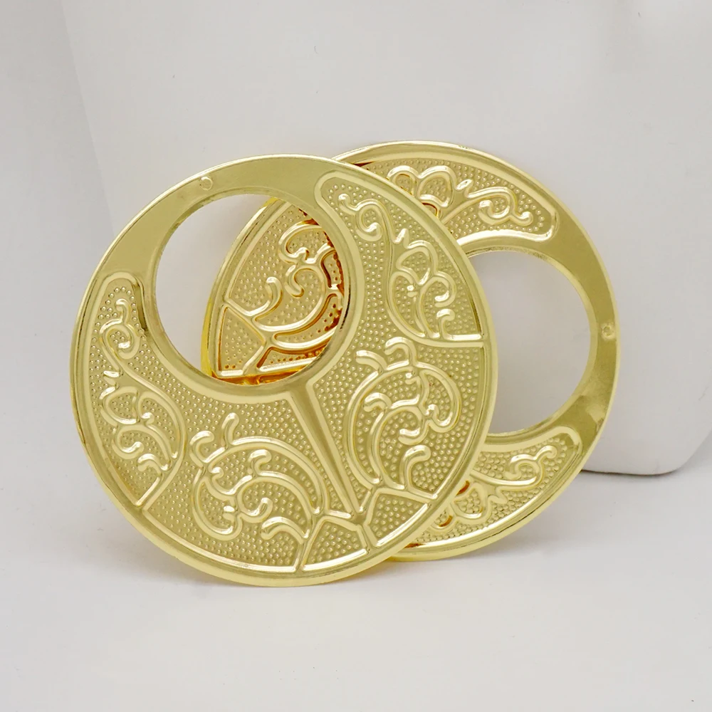 Fine Jewelry Big Round Earrings Stud Big Pendant Dangle Drop Earrings Flower Circle Hoop Earring Wedding Party Gifts