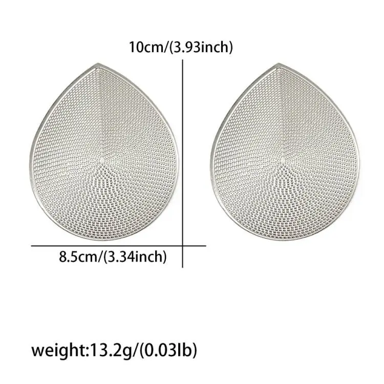 Fine Jewelry Big Round Earrings Stud Big Pendant Dangle Drop Earrings Flower Circle Hoop Earring Wedding Party Gifts
