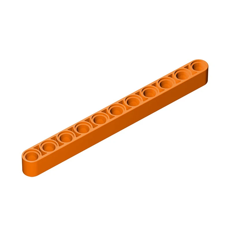 Gobricks 32525 10Pcs Liftarm Bricks Thick 1x11 Technic Parts Assembles Particles Model MOC Toys Sets DIY Car Lifting Function