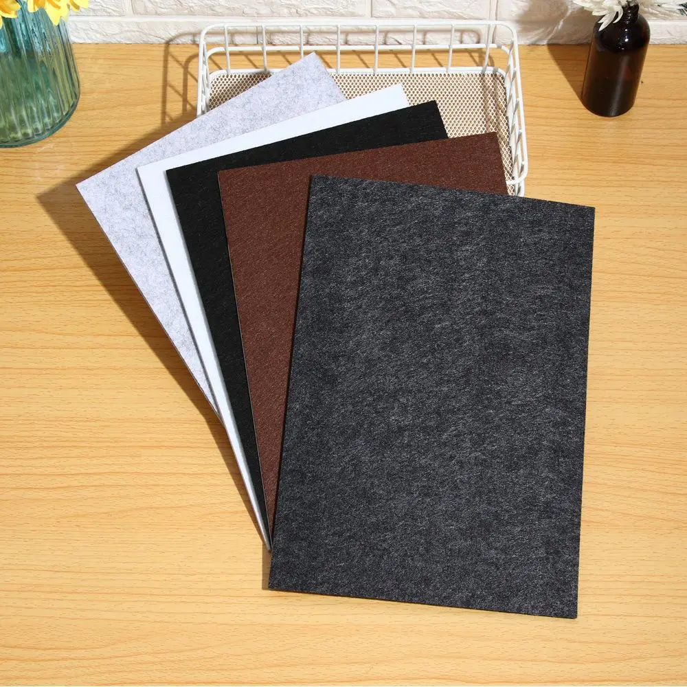 1 Sheet 3/5mm Self Adhesive Furniture Leg Anti Slip Chair Table Mats Felt Pads Anti Scratch Floor Protection DIY Cutting
