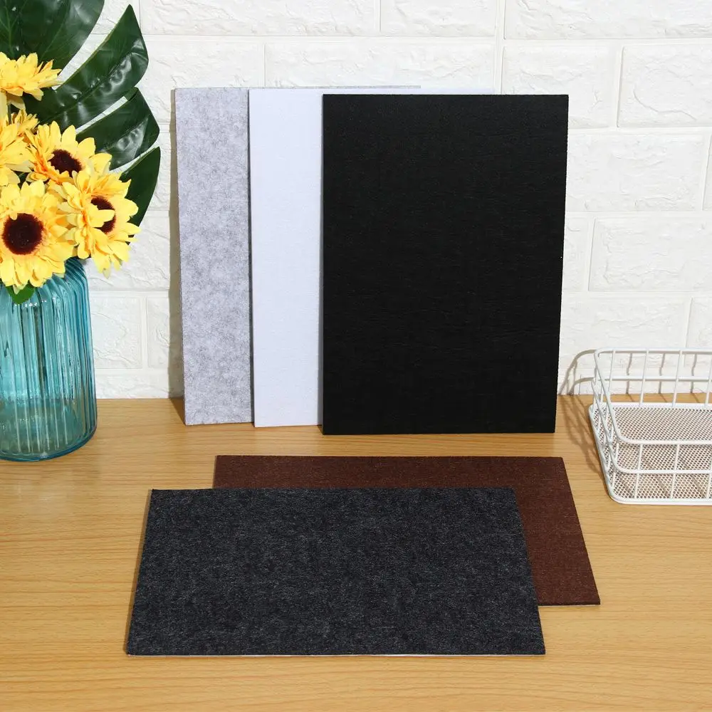 1 Sheet 3/5mm Self Adhesive Furniture Leg Anti Slip Chair Table Mats Felt Pads Anti Scratch Floor Protection DIY Cutting