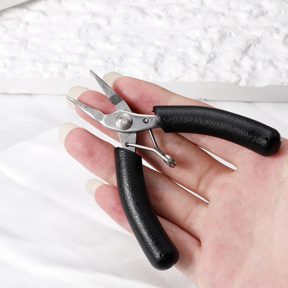Stainless Steel Pliers Jewelry Making Pliers Tools Wire Cutter for Jewelry Repair Wire Wrapping, Crafts, Jewelry Making Supplies