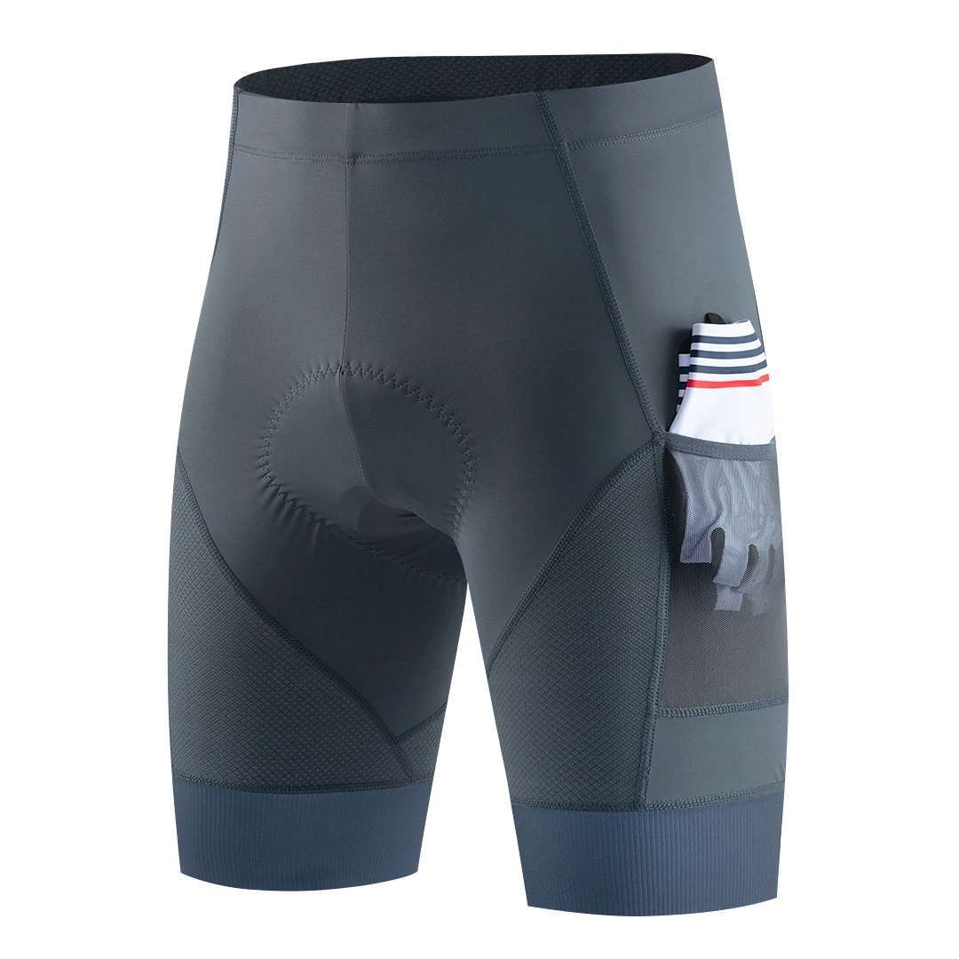 YKYWBIKE Men's Cycling Shorts Padded Pad Shockproof MTB Road Bicycle Short Tights Pants Summer Sport Mountain Bike Riding Shorts