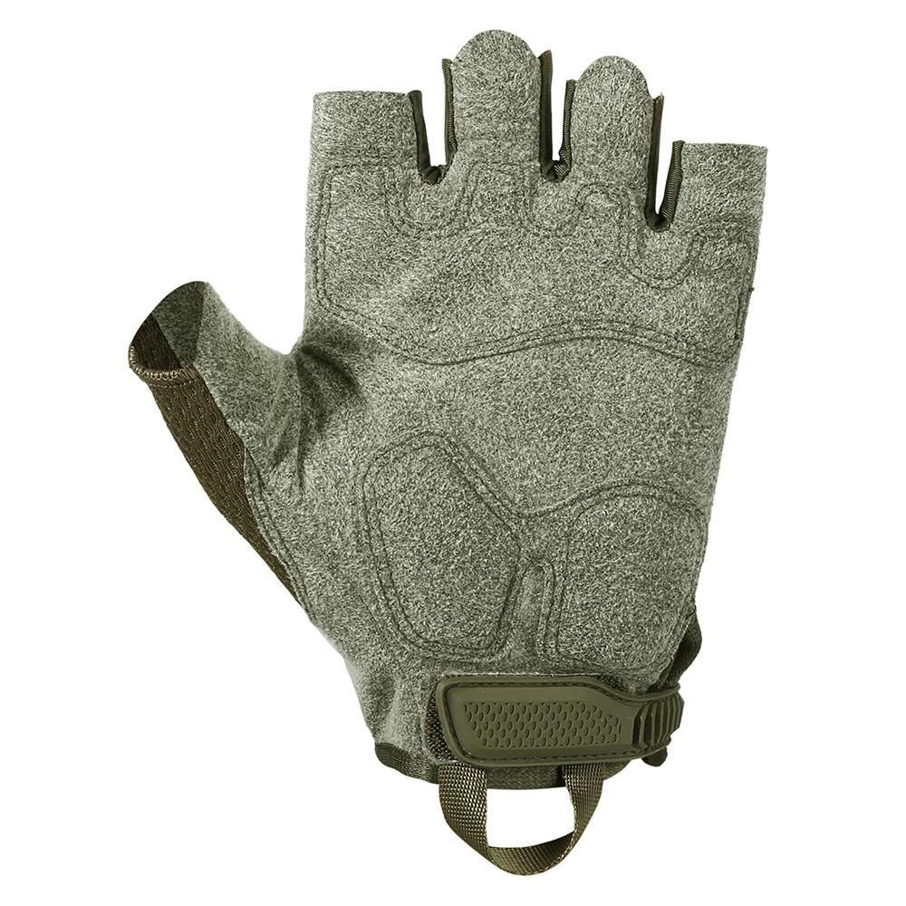 Tactical Fingerless Gloves Sports Airsoft Combat Paintball Shooting Hunting Driving Work Non-slip Anti-sweat Half Finger Men