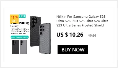 Nillkin for Samsung Galaxy S26 Ultra S26 FE S26 Plus S25 Ultra S24 Ultra S23Ultra with Slide Camera Cover Protector Phone  Case