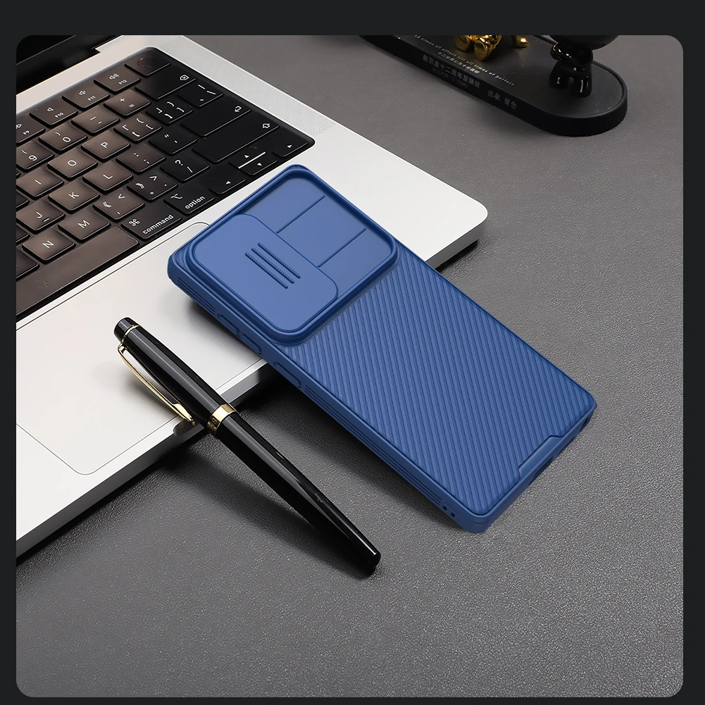 Nillkin for Samsung Galaxy S26 Ultra S26 FE S26 Plus S25 Ultra S24 Ultra S23Ultra with Slide Camera Cover Protector Phone  Case