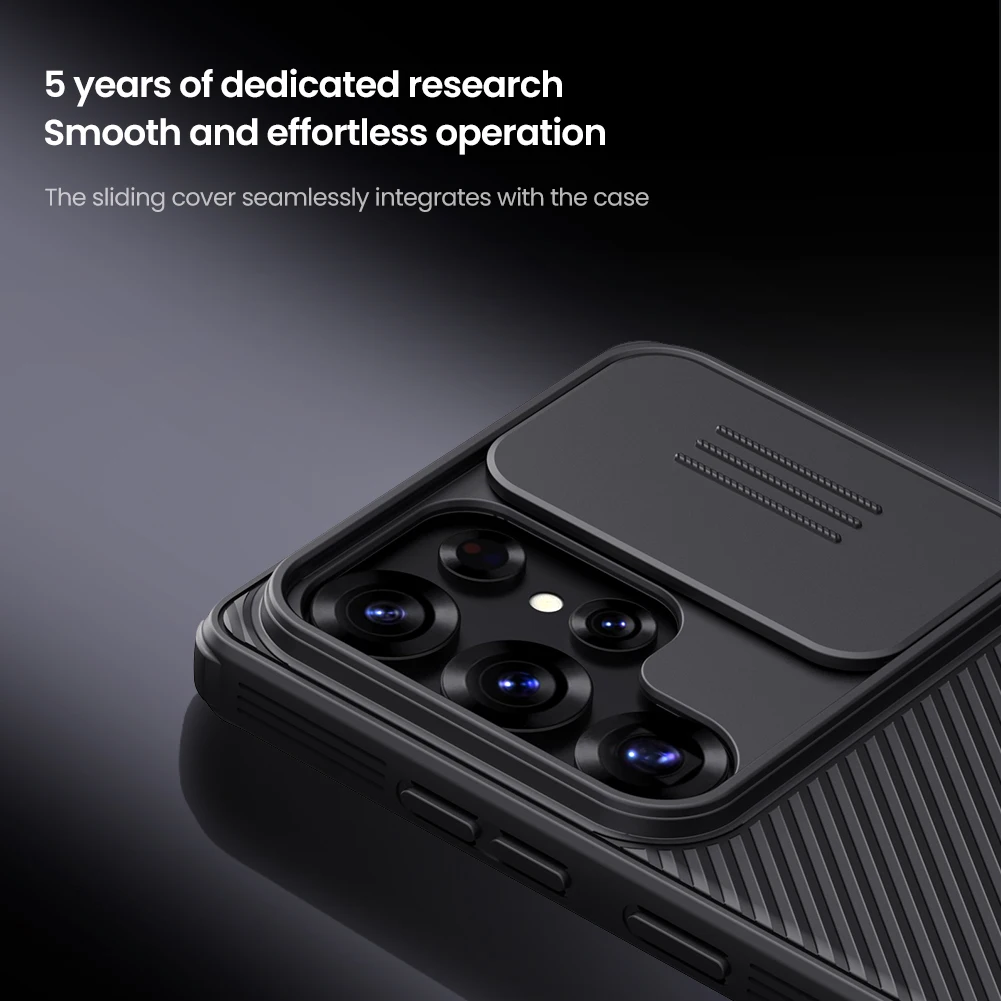 Nillkin for Samsung Galaxy S26 Ultra S26 FE S26 Plus S25 Ultra S24 Ultra S23Ultra with Slide Camera Cover Protector Phone  Case