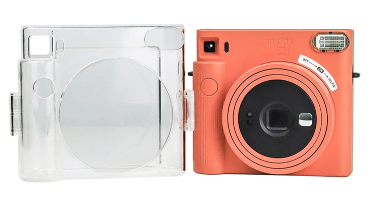 New Square SQ1 Protective Camera Case Bag for Fujifilm Instax Square SQ1 Square Camera Storage Case Transparent Protective Case