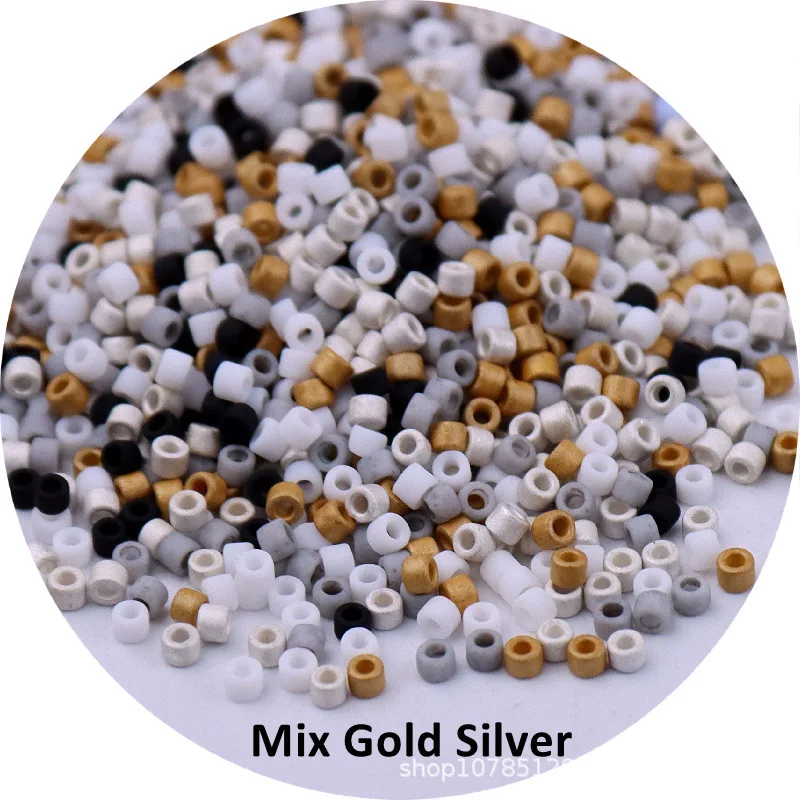 365pcs 2mm Japanese Matte Frosted Color Tubular Glass Beads 10/0 Loose Spacer Seed Beads for Jewelry Making DIY Charms Sewing