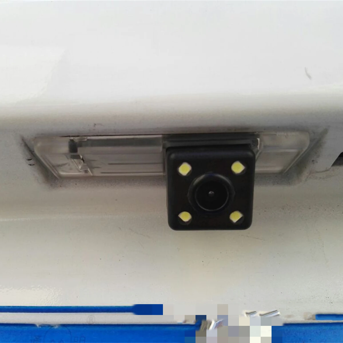 for Peugeot 208 301 308 RCZ for Citroen C2 C3 C4 C5 C6 C8 Car Rear View Camera Bracket License Plate Light Housing