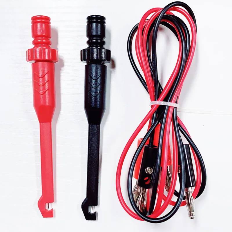 Piercing Probes Cable Clips Piercing Test Clip Automotive Test Power Probe Clip with 4mm Banana Seat Puncture Probe Test Clip