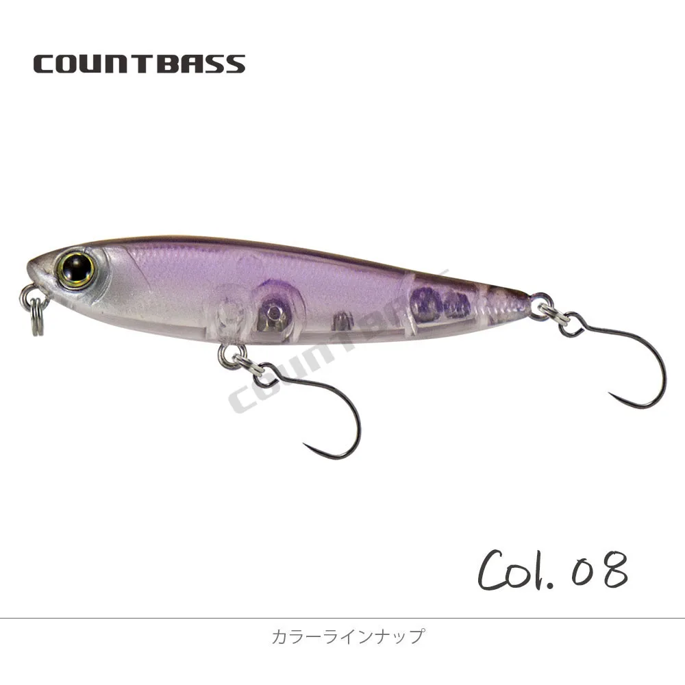 COUNTBASS Wobbler Topwater 55mm 2-3/16" 3g 1/8 oz. Floating Lure Pencil Plug Angler's Fishing Lures La Peche Au Leurre Hardbaits