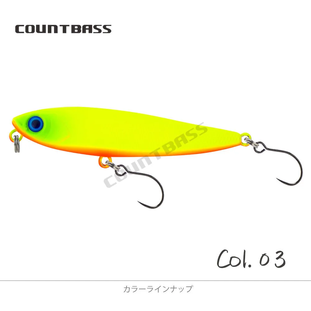 COUNTBASS Wobbler Topwater 55mm 2-3/16" 3g 1/8 oz. Floating Lure Pencil Plug Angler's Fishing Lures La Peche Au Leurre Hardbaits
