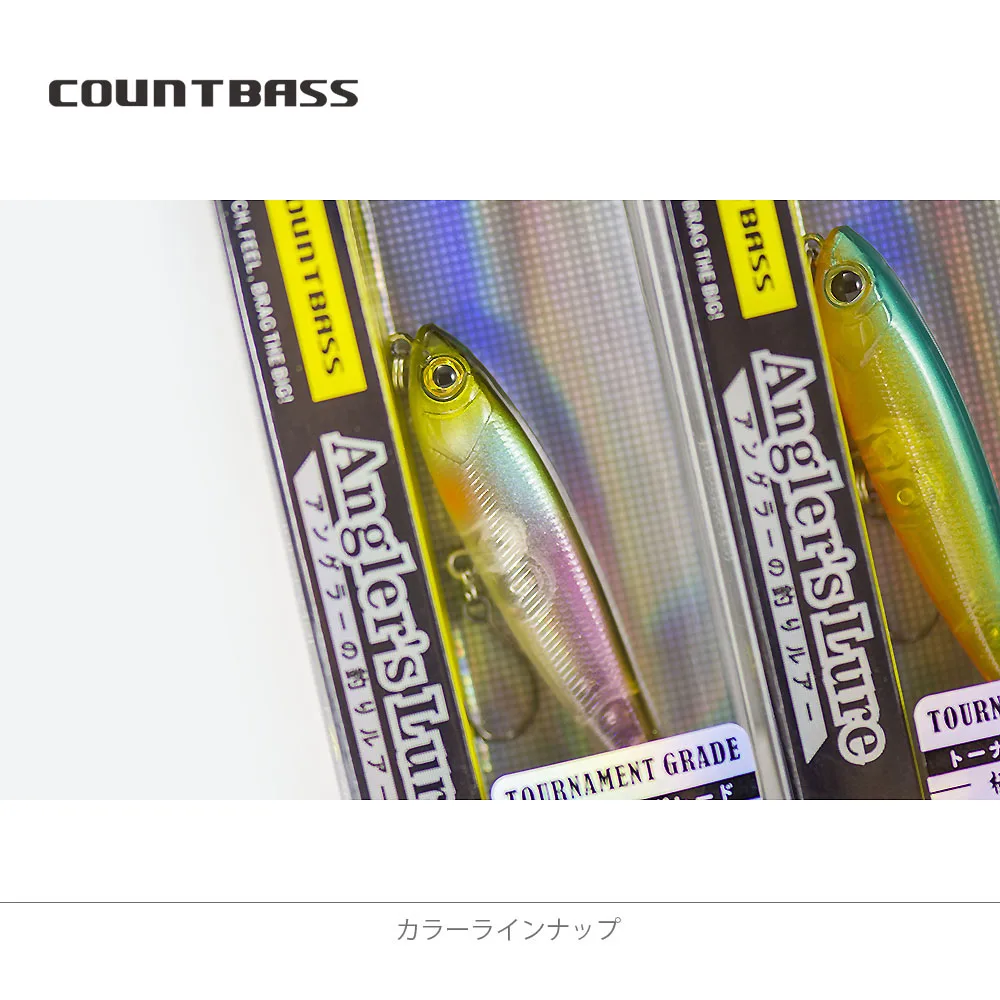 COUNTBASS Wobbler Topwater 55mm 2-3/16" 3g 1/8 oz. Floating Lure Pencil Plug Angler's Fishing Lures La Peche Au Leurre Hardbaits