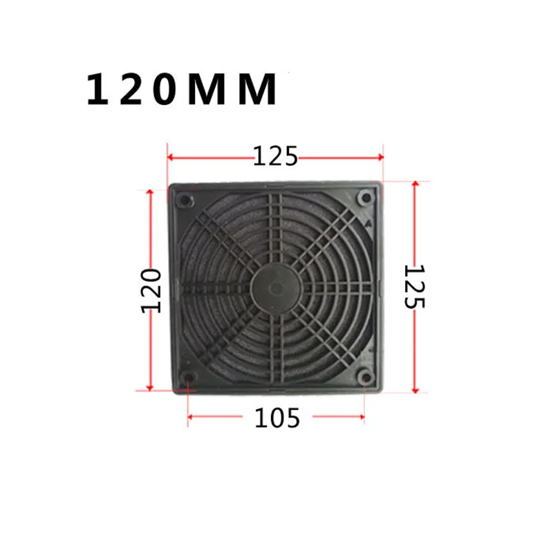 40mm 50mm 60mm 70mm 80mm 90mm 110mm 120mm 150mm 172mm 200mm Fan Guard Dust Net Protective Net