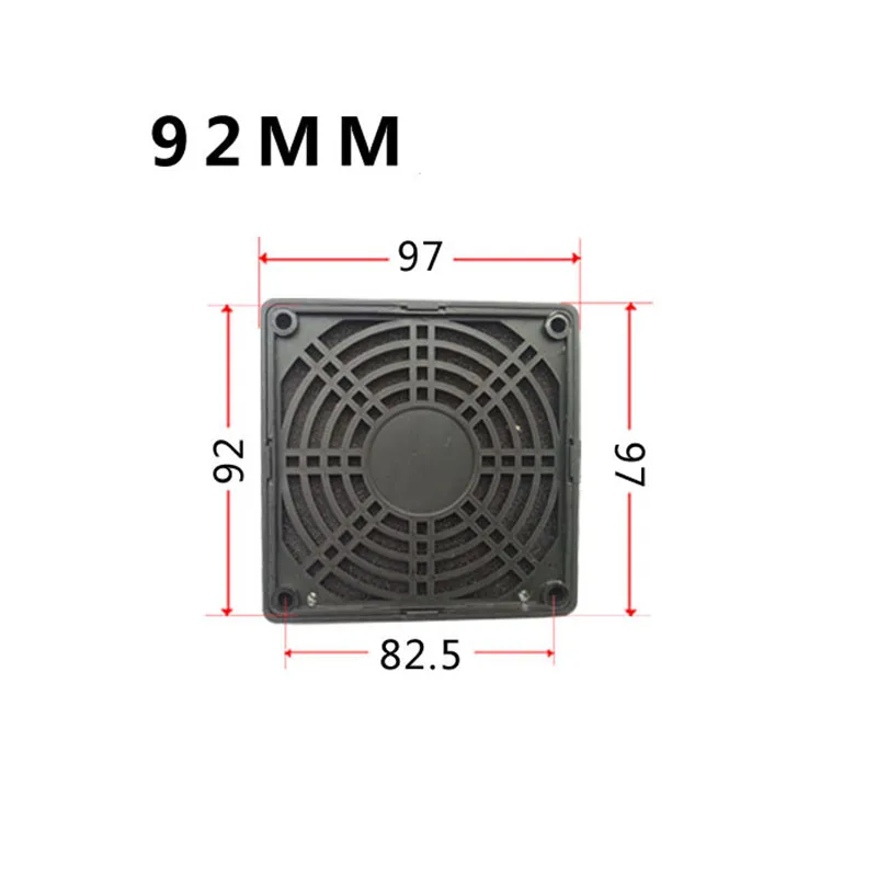 40mm 50mm 60mm 70mm 80mm 90mm 110mm 120mm 150mm 172mm 200mm Fan Guard Dust Net Protective Net