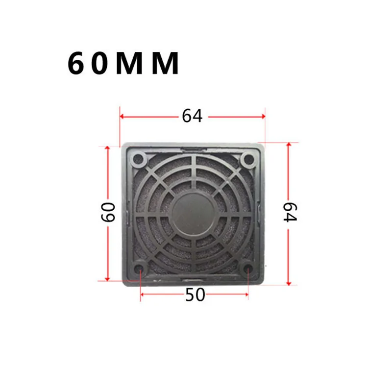 40mm 50mm 60mm 70mm 80mm 90mm 110mm 120mm 150mm 172mm 200mm Fan Guard Dust Net Protective Net