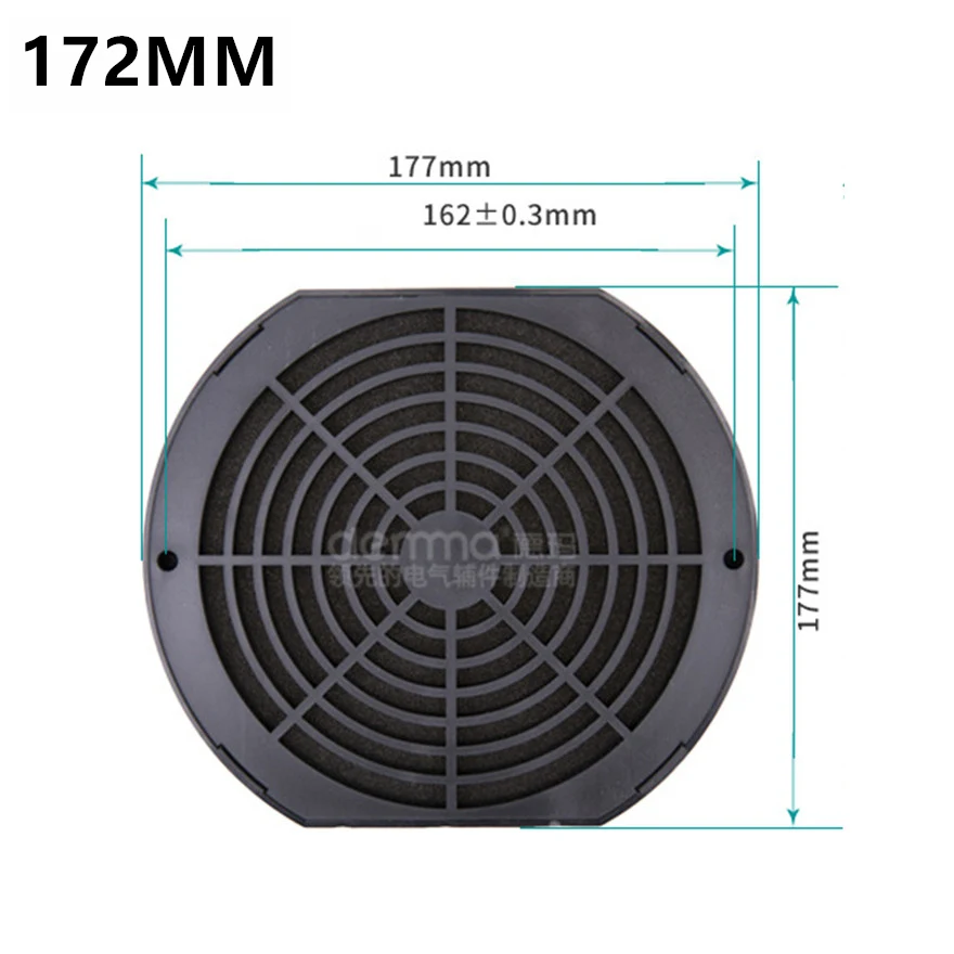 40mm 50mm 60mm 70mm 80mm 90mm 110mm 120mm 150mm 172mm 200mm Fan Guard Dust Net Protective Net