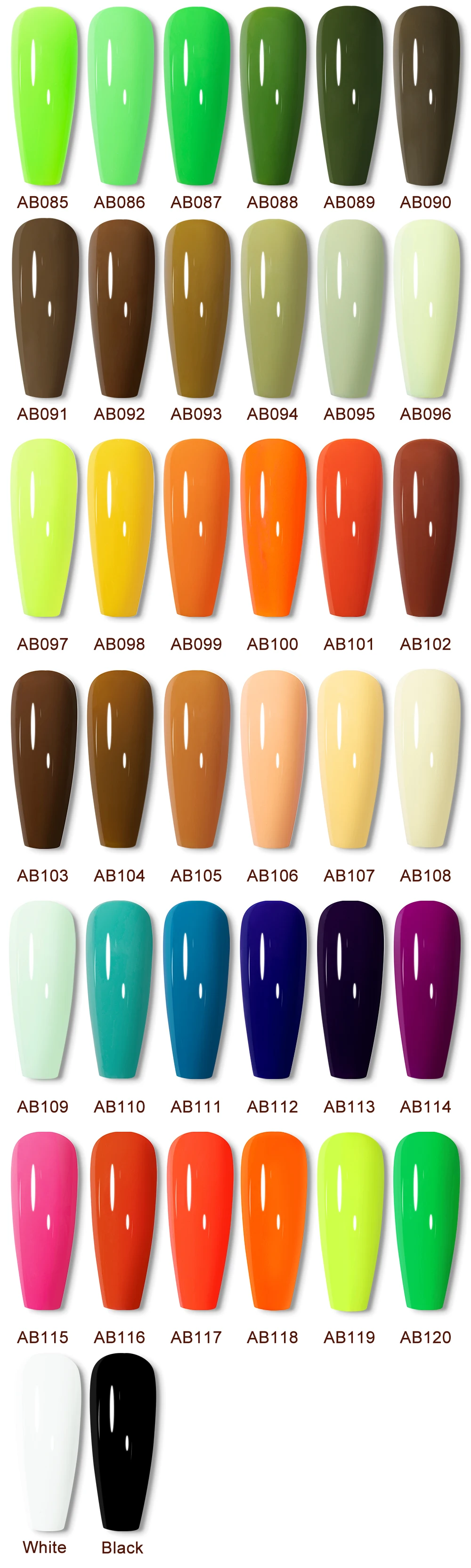 YOKEFELLOW 10ML Gel Nail Polish Sparkle Red Gel Polish Soak Off UV LED Gel Varnish 122 Colors Nail Art Manicure Gifts for Women